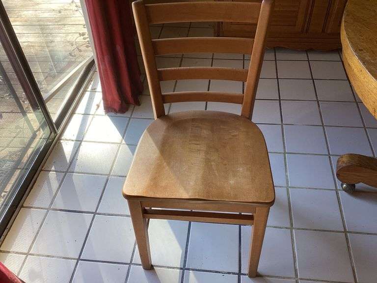 Simple Wooden Dining Chair image