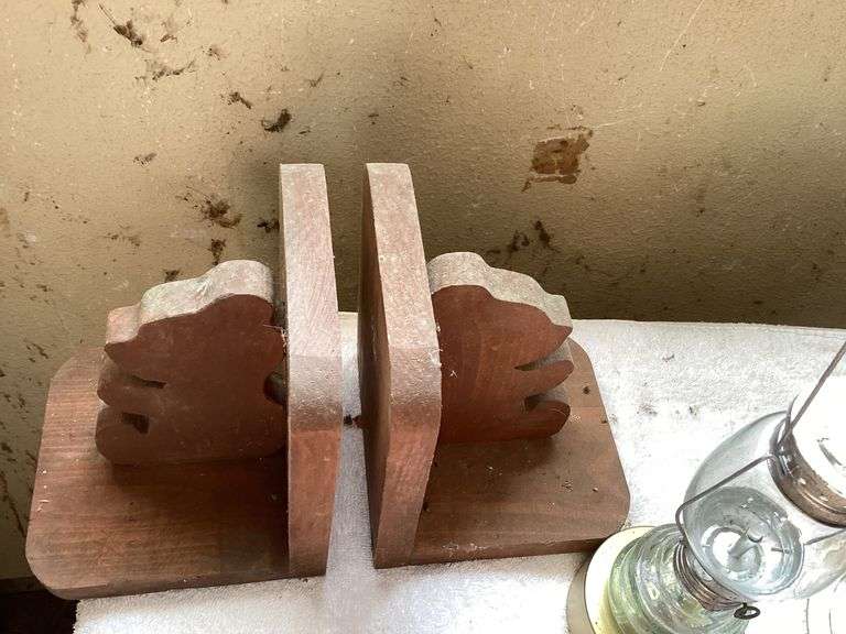 Assorted Home Decor Collection: Figurines, Candle Holders, and Framed Art image