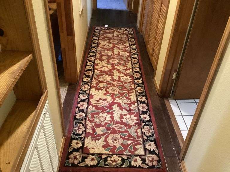 Floral Patterned Runner Rug image