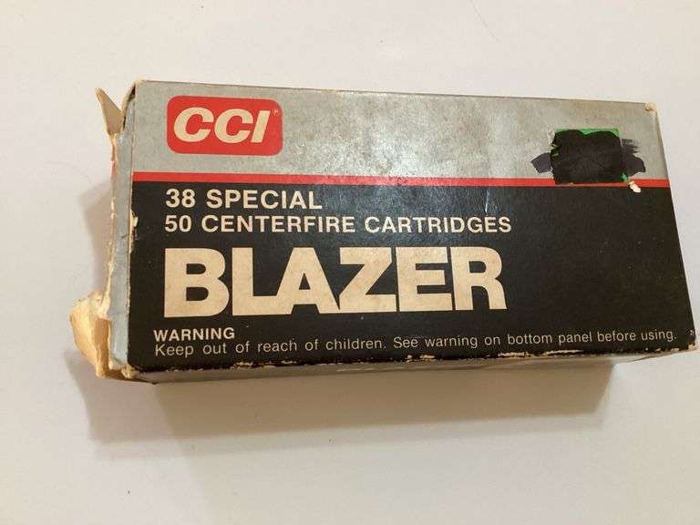 CCI Blazer .38 Special Cartridges image