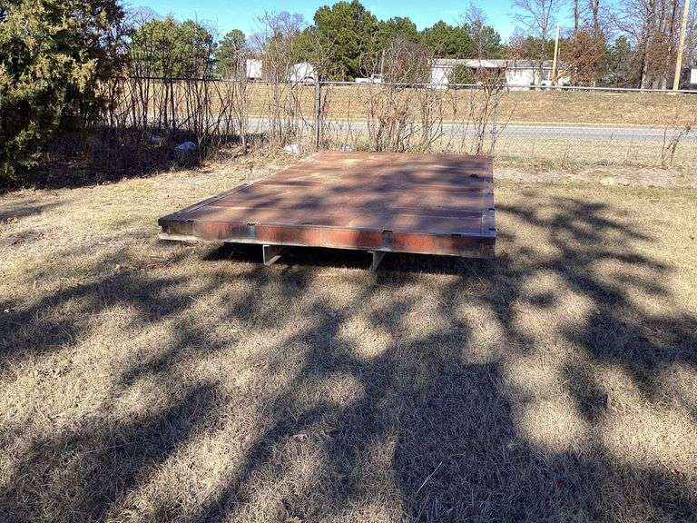 Heavy Duty Steel Flatbed Trailer Platform image