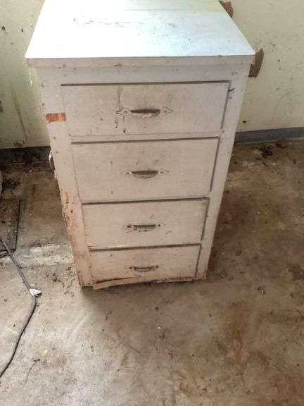 Four Drawer Side Table Cabinet image