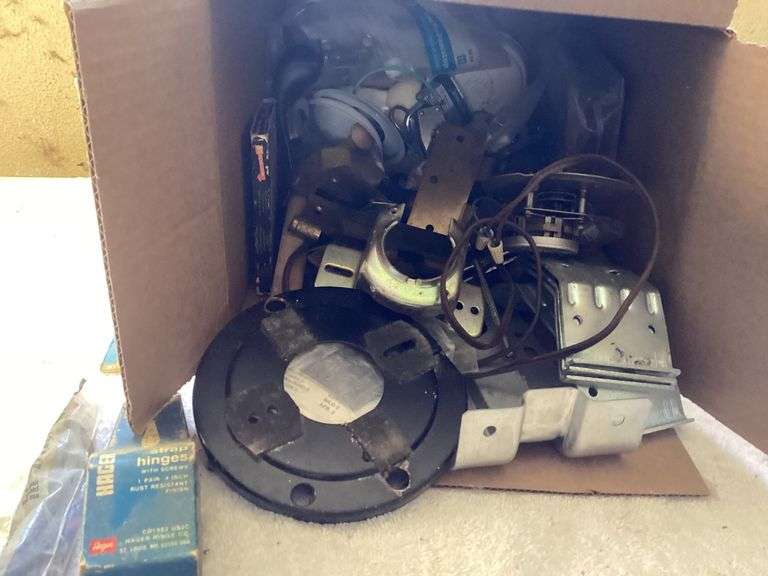 Assorted Hardware Parts, Hinges, and Accessories Lot image