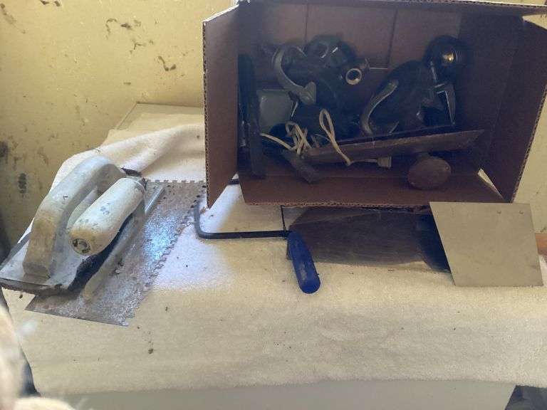 Collection of Plastering and Finishing Tools image