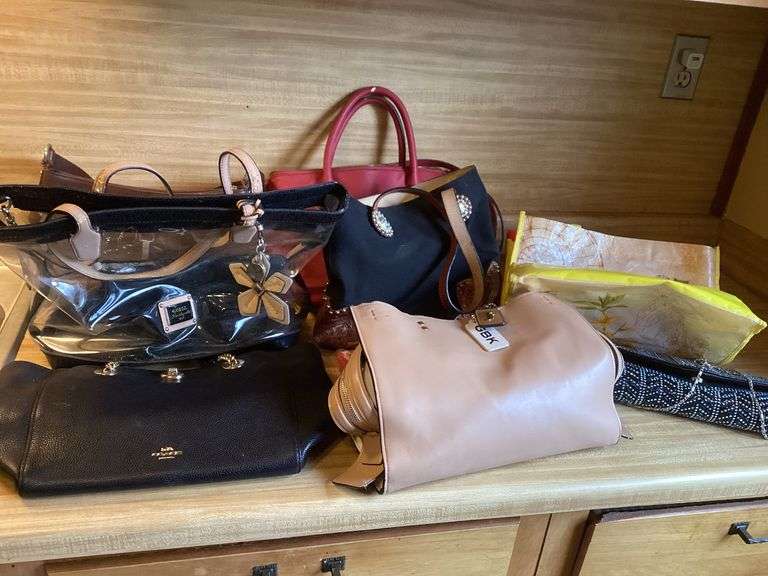 Lot of Assorted Designer Purses and Handbags image