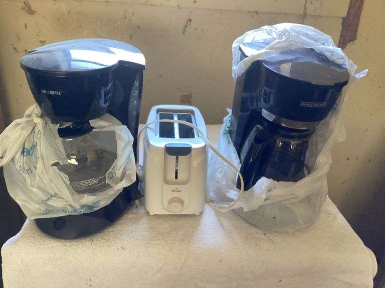 Mr Coffee, Black & Decker Coffee Makers with Rival Toaster image