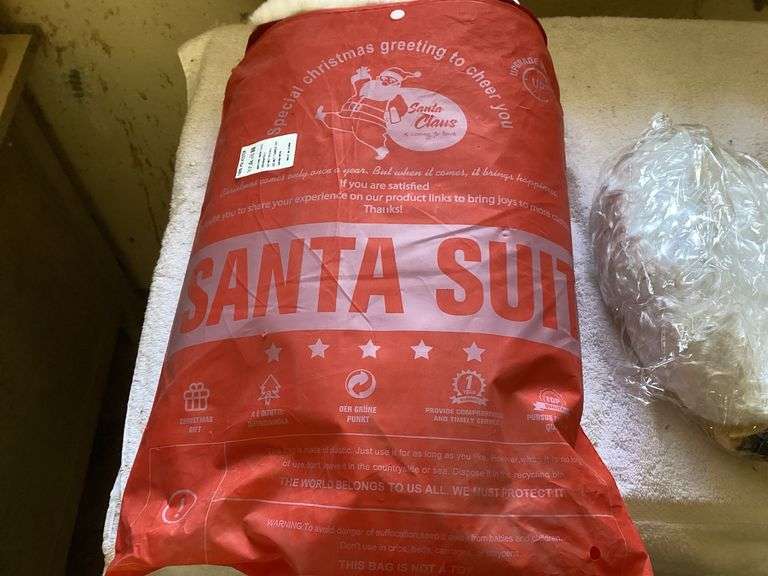 Santa Suit Costume with Accessories image