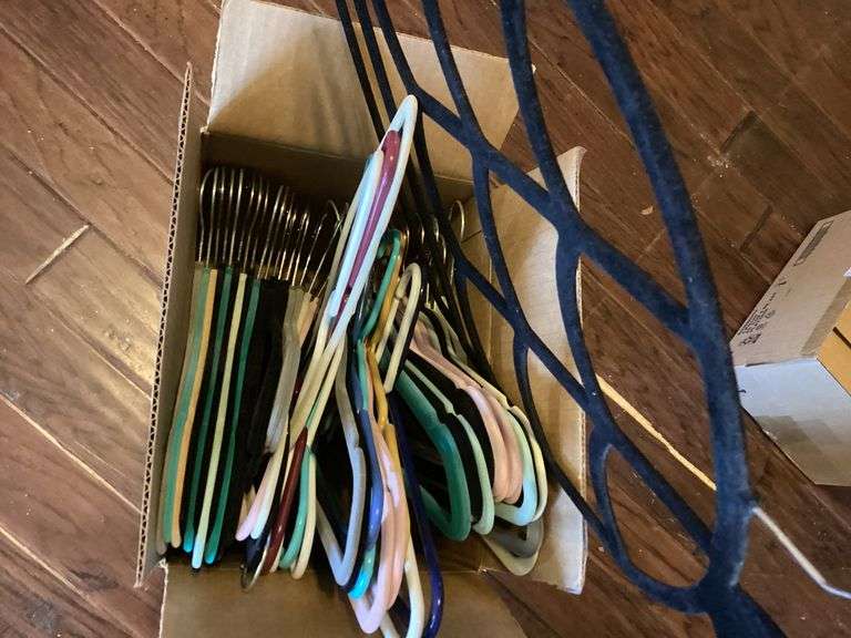 Mixed Lot of Clothing Hangers image