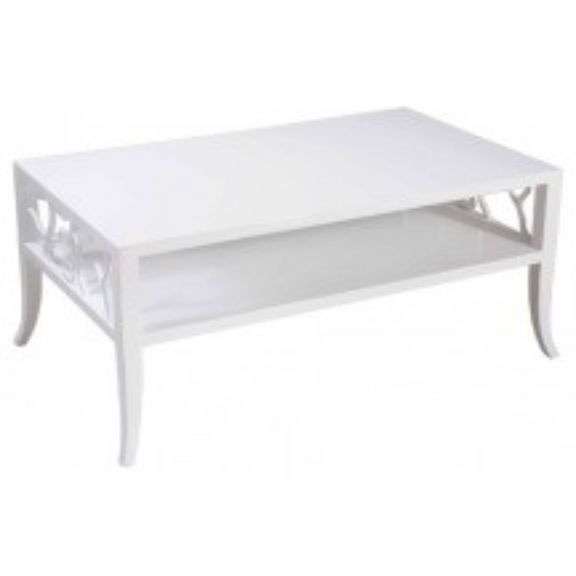 Cotton White Twig Cocktail Table image