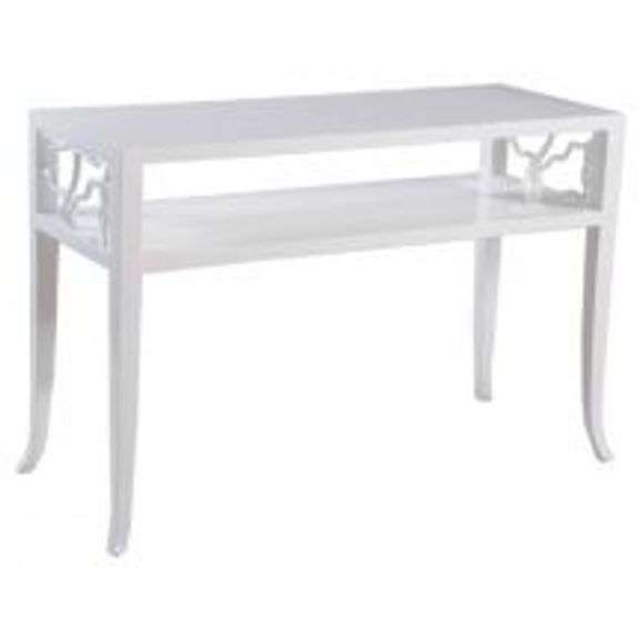 Cotton White Twig Console Table image