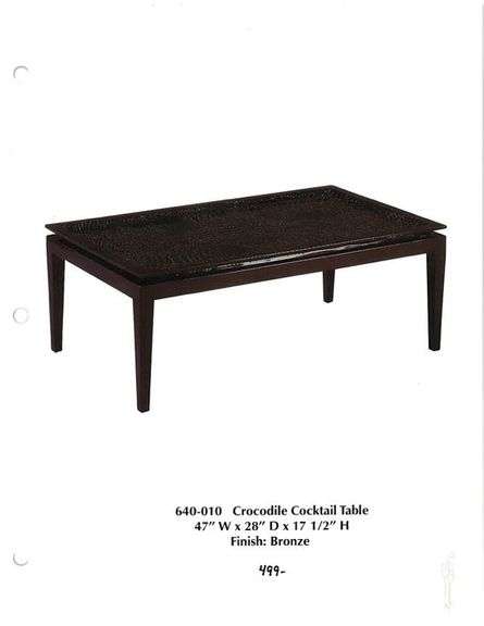 Crocodile Cocktail Table image