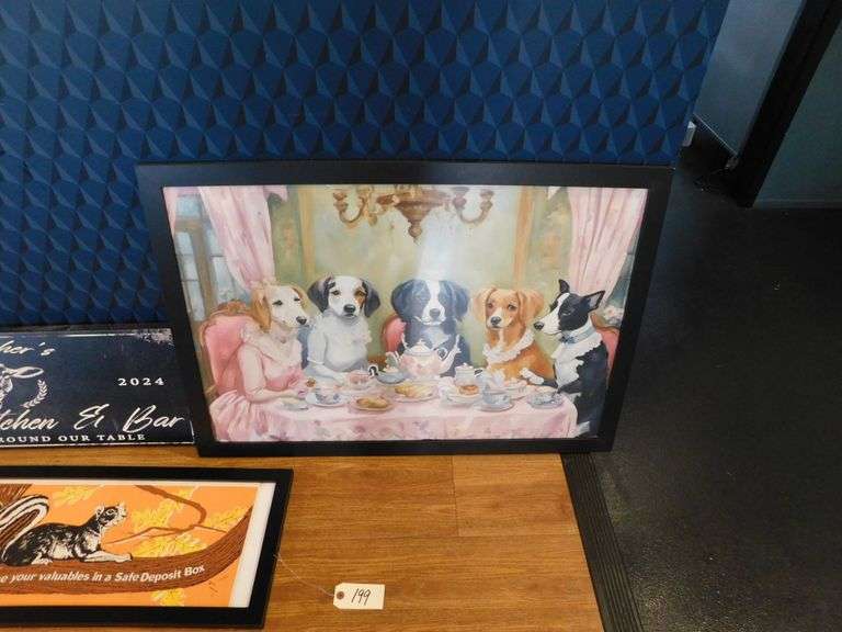 (4) Misc. Wall Hangings image