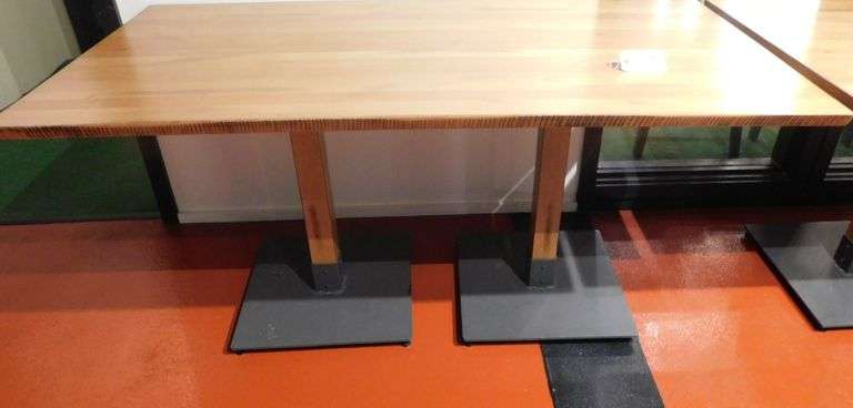 30"x60" Double Ped Dining Table image