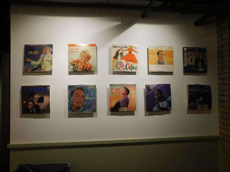Wall Hangings - 33 Album Jackets NO ALBUMS!!!! image