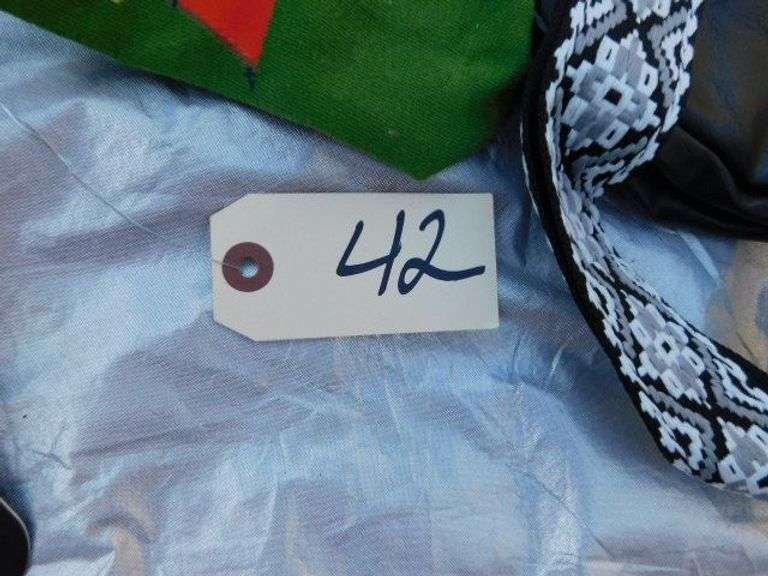 Lot- (10) Sling Bags), Tumbler Zip Pouches, & Sox