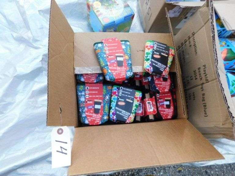 Sandtoys, Deodorant Wipes, Sunscreen, Insulated Drink Sleeves