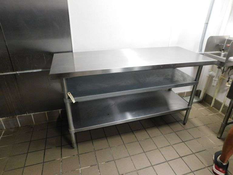 2'x5' SS Table EMPTY!!! image