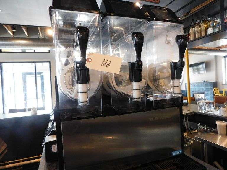 Crathco 3-Flavor Frozen Drink Machine image