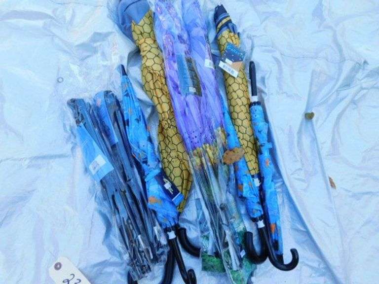 Folding Hiking/Walking Sticks, Various Style Umbrella's