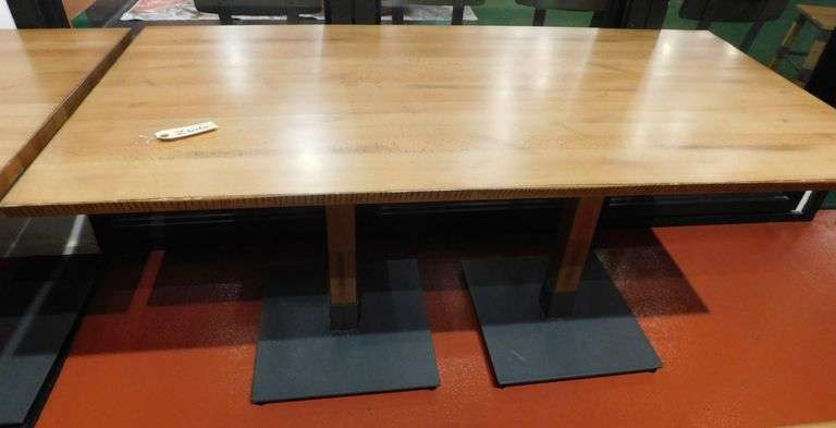 30"x60" Double Ped Dining Table image