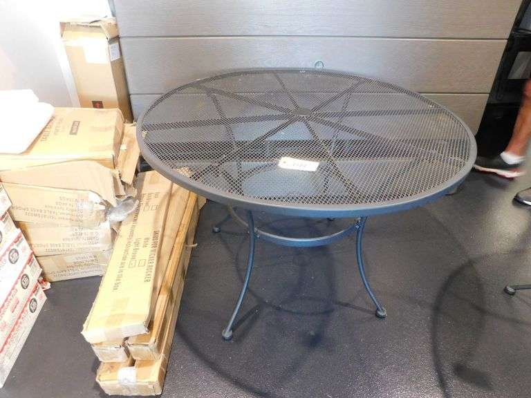 42" Steel Patio Table image
