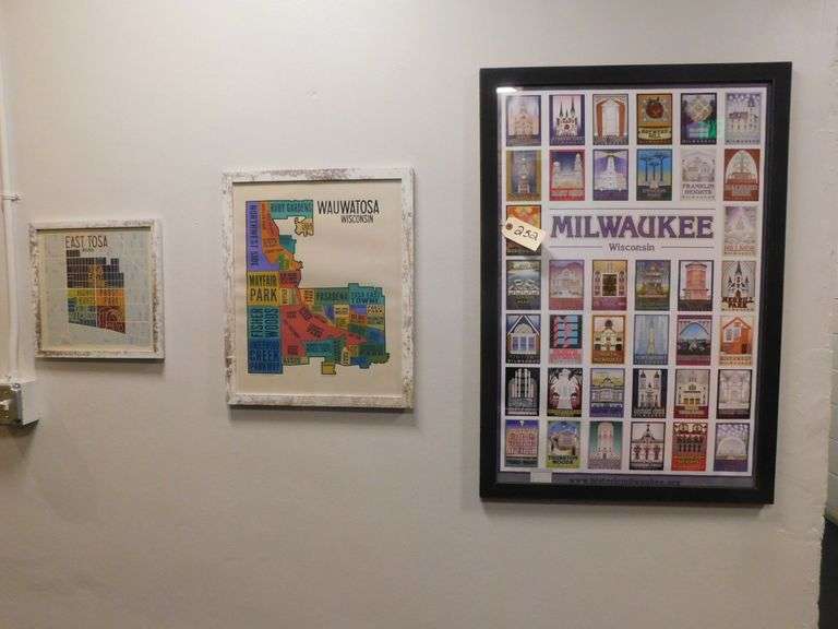 (18 ) Wall Hangings-City Neighborhoods image