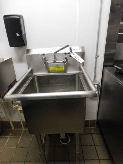 John Boos 1B184 SS Deep Bowl Sink image