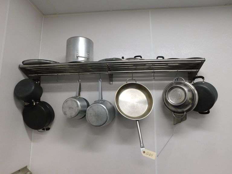Pot n Pan Rack with Cookware (Pots & Pans) image