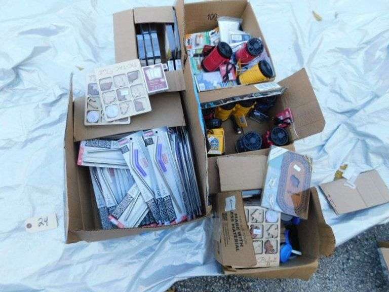 Drinking Straws, Lantern-Fans, Traveling Cribbage Boards, Tic Tac Toe Games, Can Lids