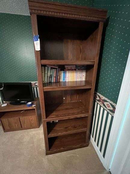 Book Shelf and Books