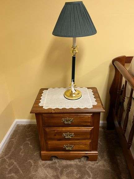 Lamp and Nightstand