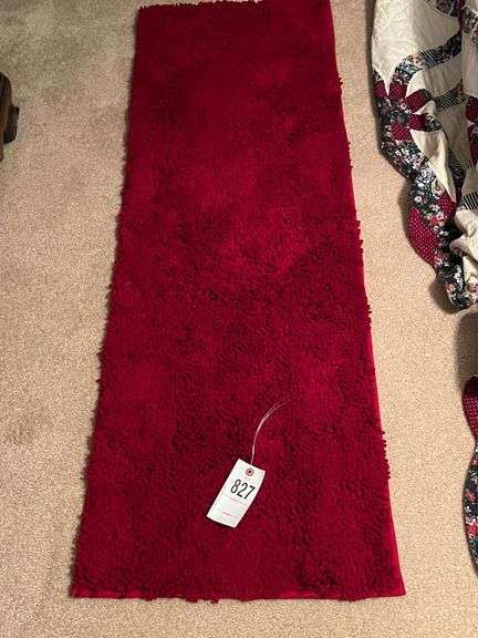 (2) Red Rugs
