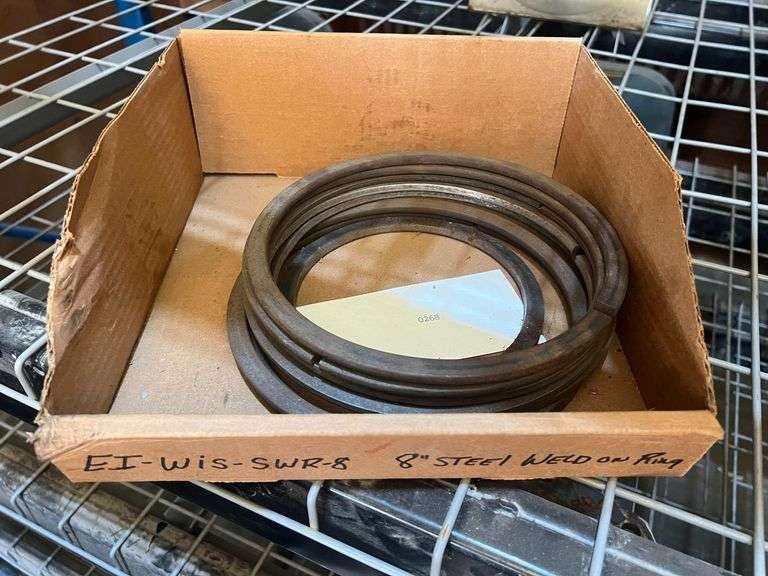 (7) 8" Steel Gaskets & (1) 6" Steel Gasket image