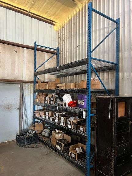 (1) Pallet Rack-114 Inches Wide (Outside), 42 Inches Deep, 144 Inches Tall image