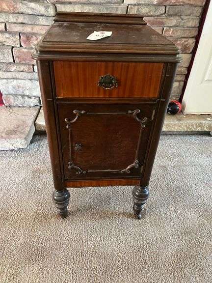 Vintage Nightstand 16" x 14" x 29"