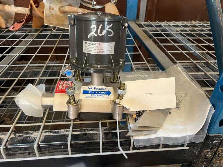 (1) McCrometer Flow Meter 4" image