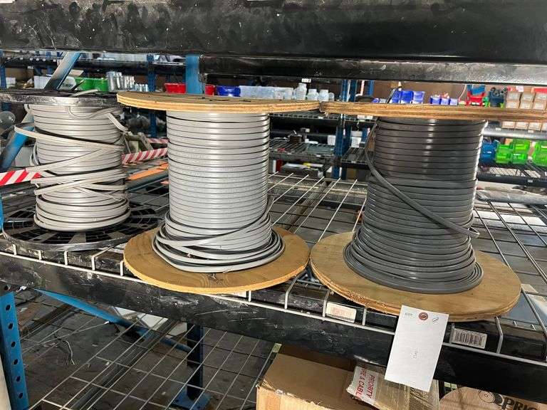 (3) Partial Spools of Electrical Wire image
