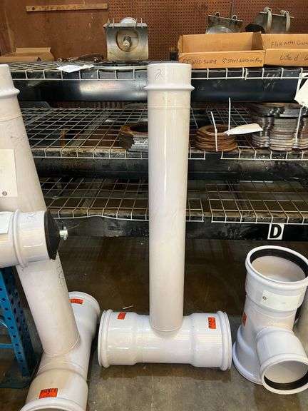 (1) Pierce Fittings Inline IPS Tee Riser (Female x Female) 8" X 8" image