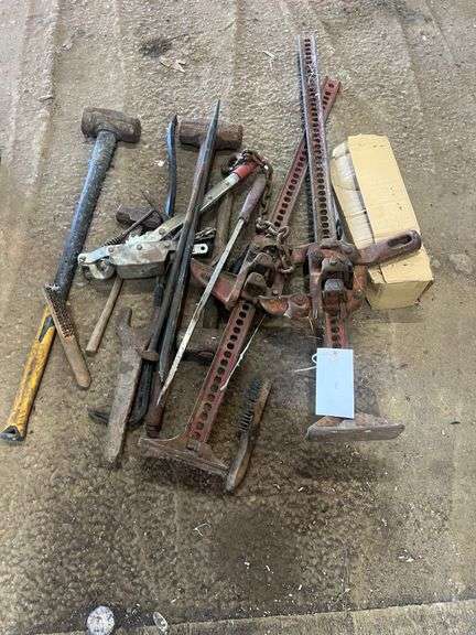 Highlift Jacks, Sledge Hammers, Pry Bars, & Welding Tools image