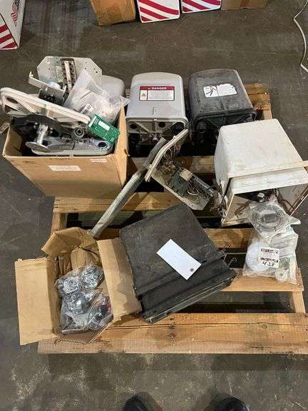 Pallet of Miscellaneous Irrigation Electrical Parts image