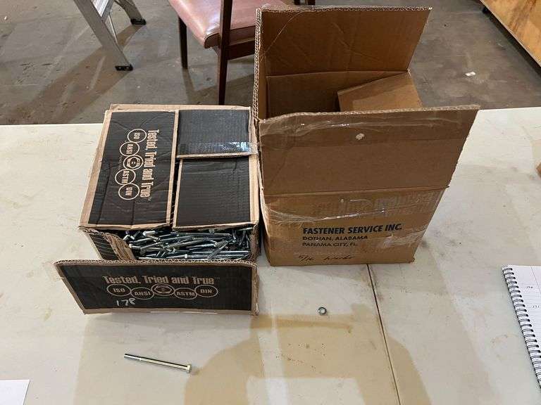 5/16" Lock Washers-Zink, 5/16"-18X4 Hex Head Bolts-Zink, 5/16"-2" Hex Head Bolts-Zink image