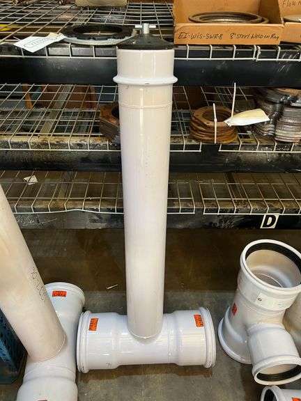 (1) Pierce Fittings Inline IPS Tee Riser (Female x Female) 8" X 8" image