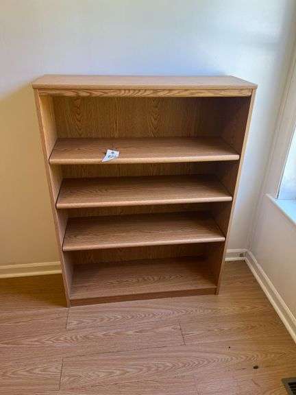 4 Shelf Bookshelf, 36" x 48" x 11.5"
