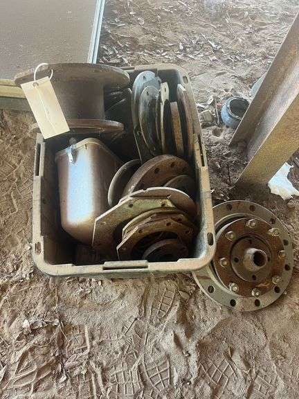 Various Used Flanges - Metal & Rubber image