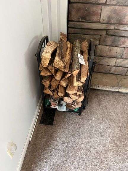 Fireplace Tool & Wood Rack
