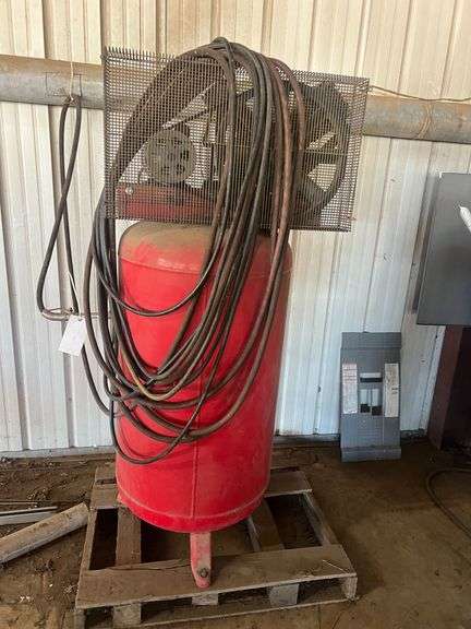 Vertical Air Compressor 80 Gallon, 5 HP with Hose, 175 Max PSI-Huskey Pro image