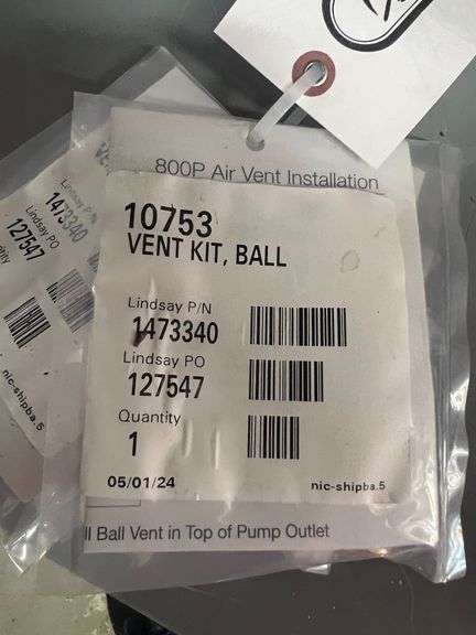 (4) Vent Kit, Ball image