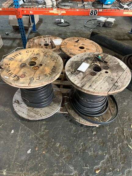 Pallet of Electrical Wire & Spools image