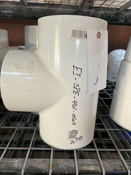 (3) 6" PVC Tee (Slip) image