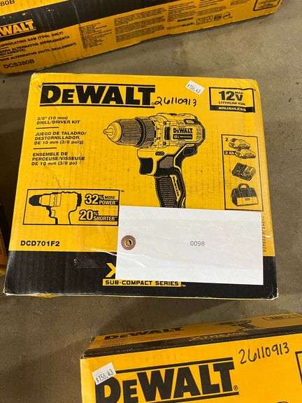Dewalt Extreme Sub-Compact Series Drill image